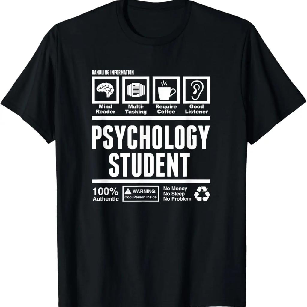 Funny Psychology Student Handling Information T-Shirt T-Shirt