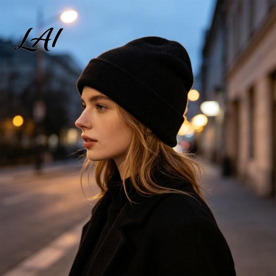 Daily Commuter Warm Gear Unisex Solid Color Knit Beanies Classic Slouchy Skull Cap for Winter Colorful Cold Weather Hat Casual Headwear Men