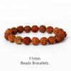 Natural Wood Star Moon Bodhi Seeds Bead Bracelet Promotes Meditation Wisdom & Good Luck Fortune Enlightenment Harmony Jewelry