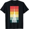Cool Dubai Burj Khalifa Skyscraper Vintage Royalty Dubai UAE T-Shirt
