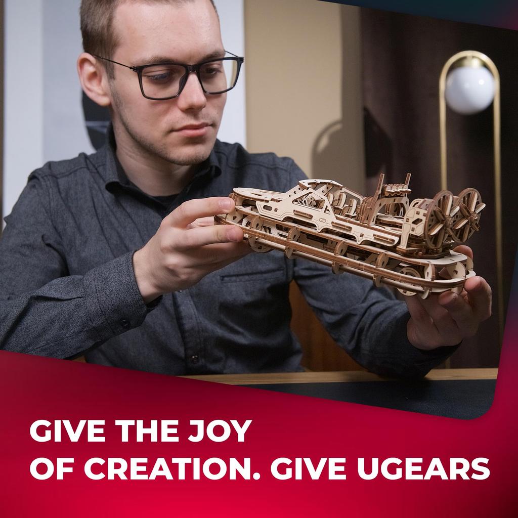 Ugears Rescue Hovercraft 70223 Rescue Hovercraft