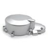 Stator Engine Cover Silver For 1990-1997 Kawasaki ZZR600/ZX600/ZZR400 Aftermarket Motorcycle Part