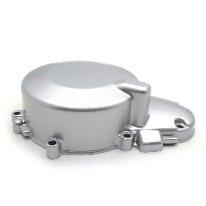 Stator Engine Cover Silver For 1990-1997 Kawasaki ZZR600/ZX600/ZZR400 Aftermarket Motorcycle Part