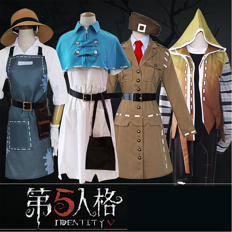 Unique Identity V Doctor Air Force Jack Costume For Creative Halloween And Game Events