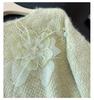 Women's Plus Size Chic Floral Knitwear: Slimming, Soft, Fluffy Autumn/Winter Sweater