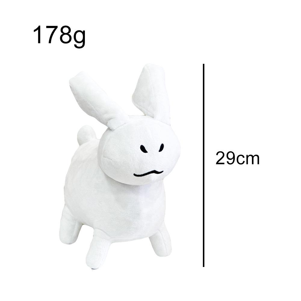 The Amazing Digital Circus Maid Jax Plush Toy Anime Plushies Kawaii Cute Stuffed Doll Pillow Kids Birthday Christmas Gifts Toys
