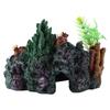 Colorful Artificial Resin Coral Cave Decor for Marine Fish Tank Aquarium Ornament
