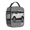 Bestselling Range Rover Evoque Mark Rogan Transparent Bold Color Reusable Lunch Bag Office Homemade Meal Student Lunch Bag