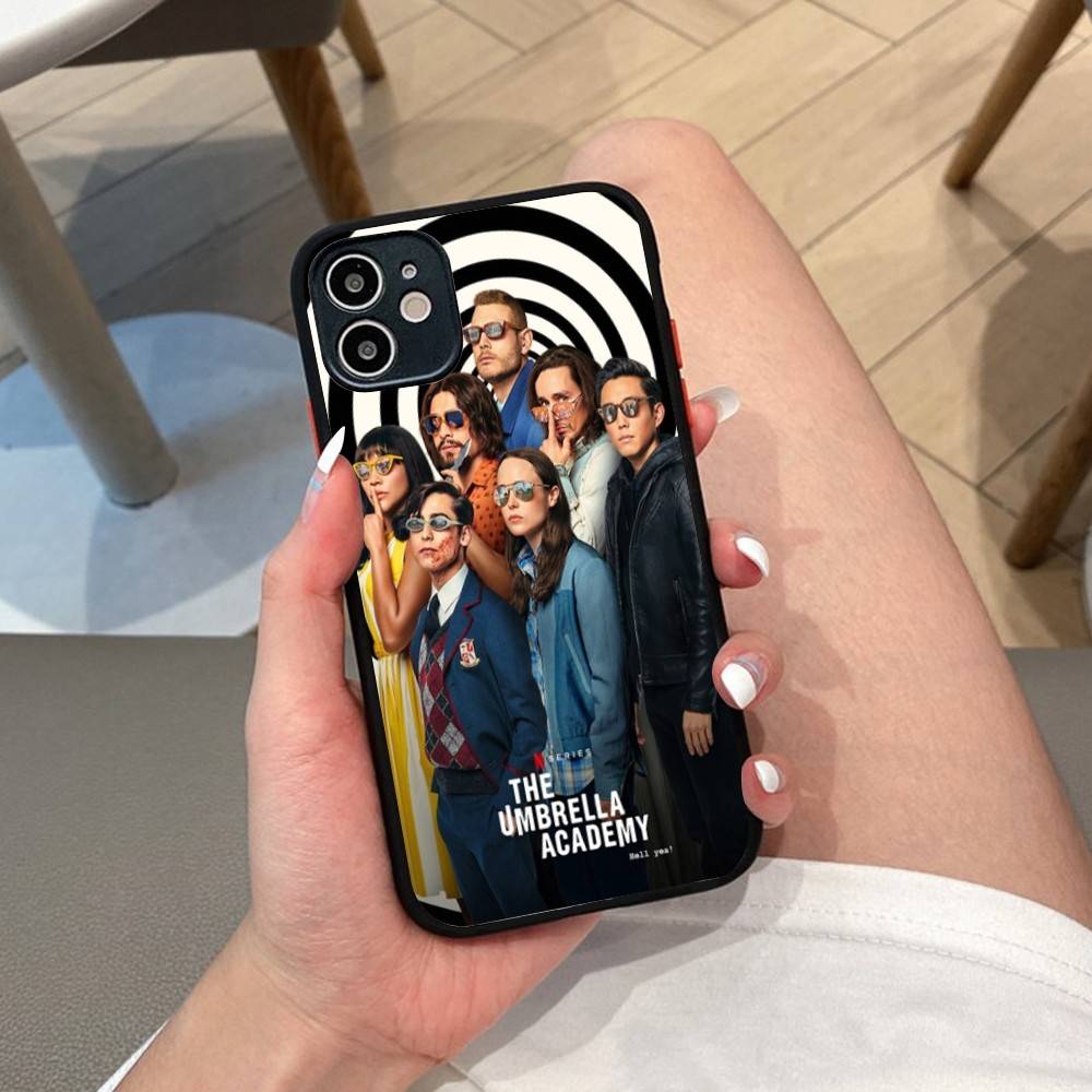 The Umbrella Academy Phone Case For IPhone 14 X XR XS 7 8 Plus 11 12 13 Pro MAX 13mini Matte Shockproof Case