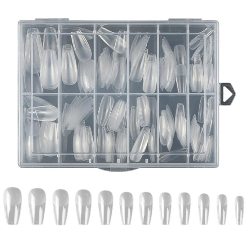 

Matte Full Cover False Nail Artificial Acrylic Nail False Nail Press On Nail Fake Nail for DIY Home Nail Salon