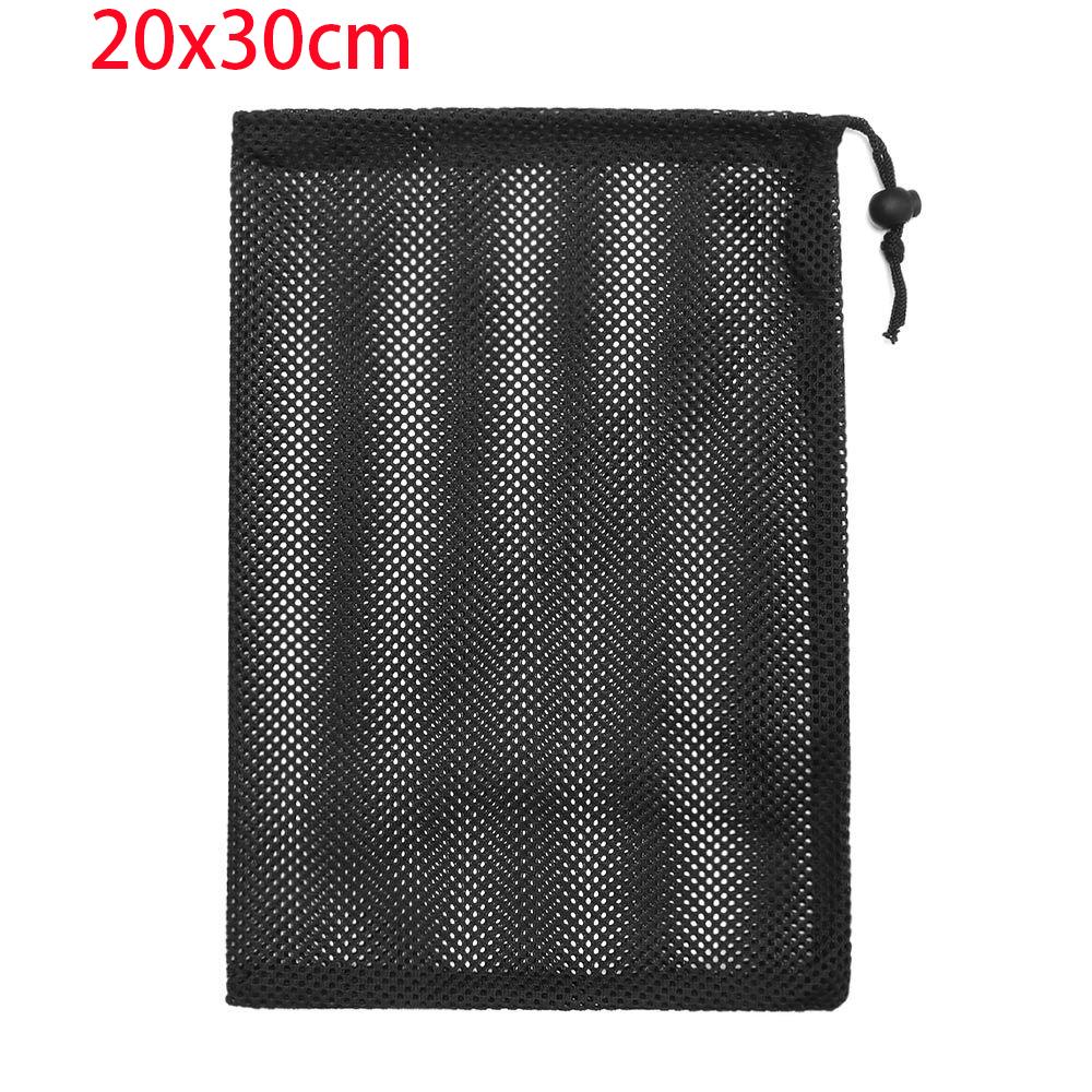 Durable Nylon Mesh Drawstring Bag Multi Purpose Outdoor Travel Stuff Sack Storage Bag Camping Bottle Pot Pan Carrier Pouch