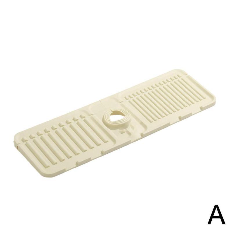 

Силиконовый брызгозащитный коврик для слива воды из-под крана, отрезной и складной водный барьер для узких краев раковины.