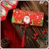 For Xmas Money Holder With 10 Slots, 5Pcs Christmas For Cash Envelopes For Xmas Party Surprise