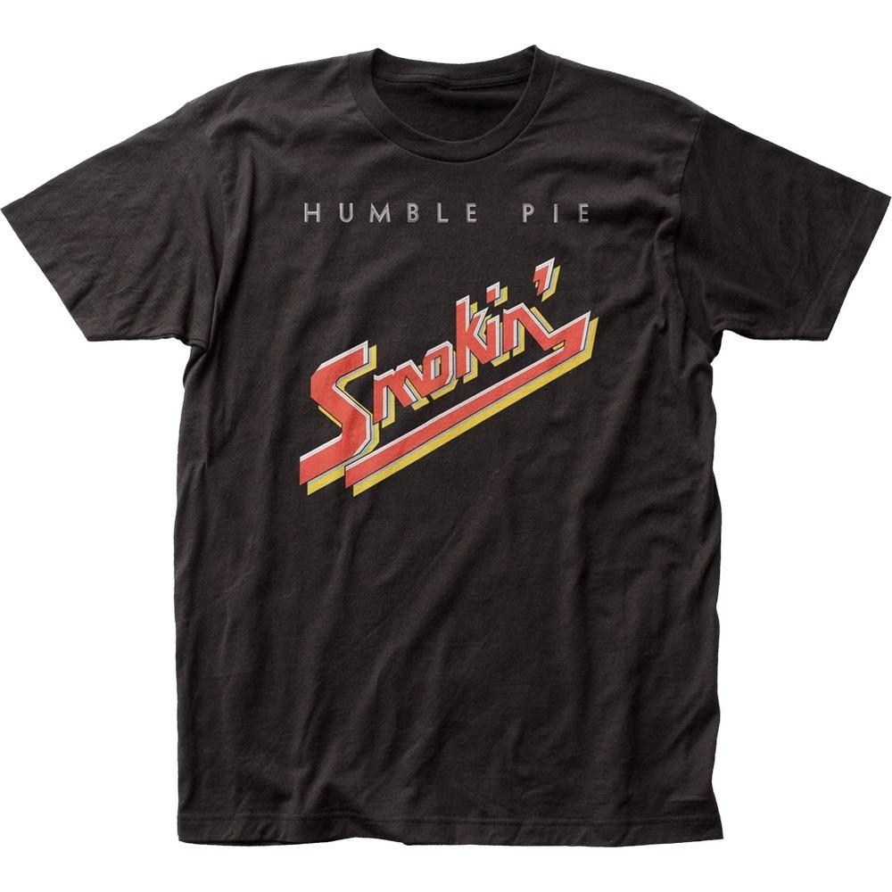 Humble Pie Smokin Mens T Shirt Music Classic Concert Rock Band Tee New Black Unisex T-Shirt XXXL