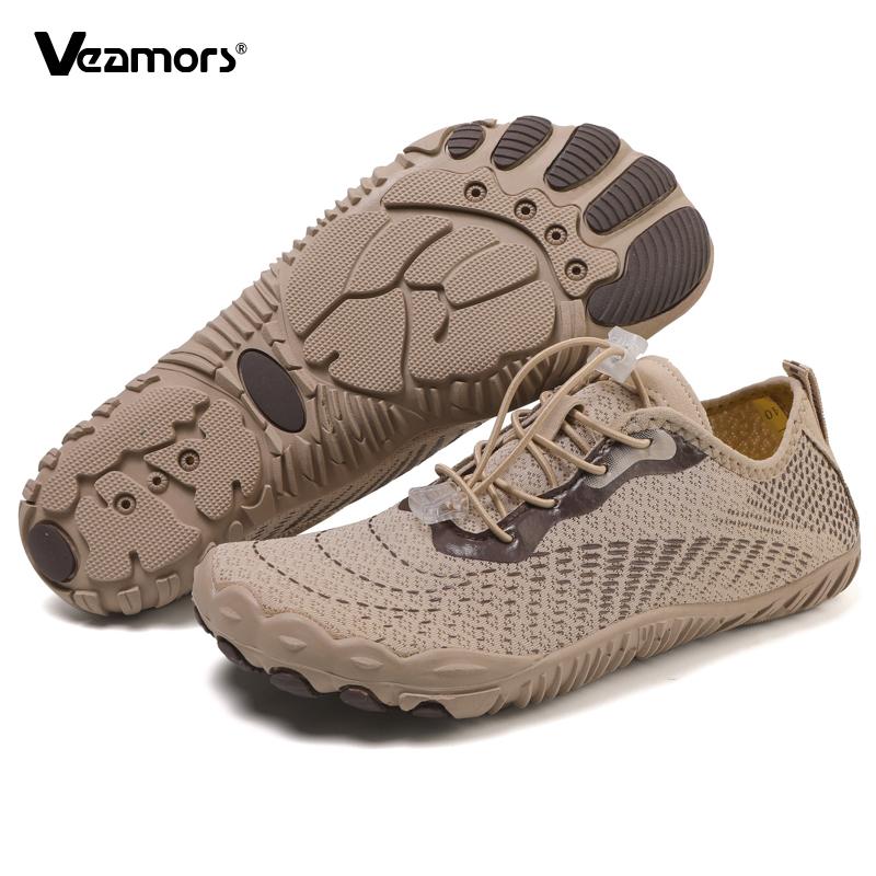 Sneldrogende Aquaschoenen voor Mannen Vrouwen Ademend Antislip Watersneakers Blote Voeten Zachte Zool Waderschoenen voor Zwemmen Strand