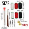 37PCS Large Eye Steel Sewing Tool Set Stainless Steel Manual Sewing Tool Kit  Quilt Sewing