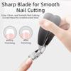 Extra Wide Mouth Curved Nail Clippers Anti-Splash Thick Nail Trimmer Toenail Nippers  Fingernail