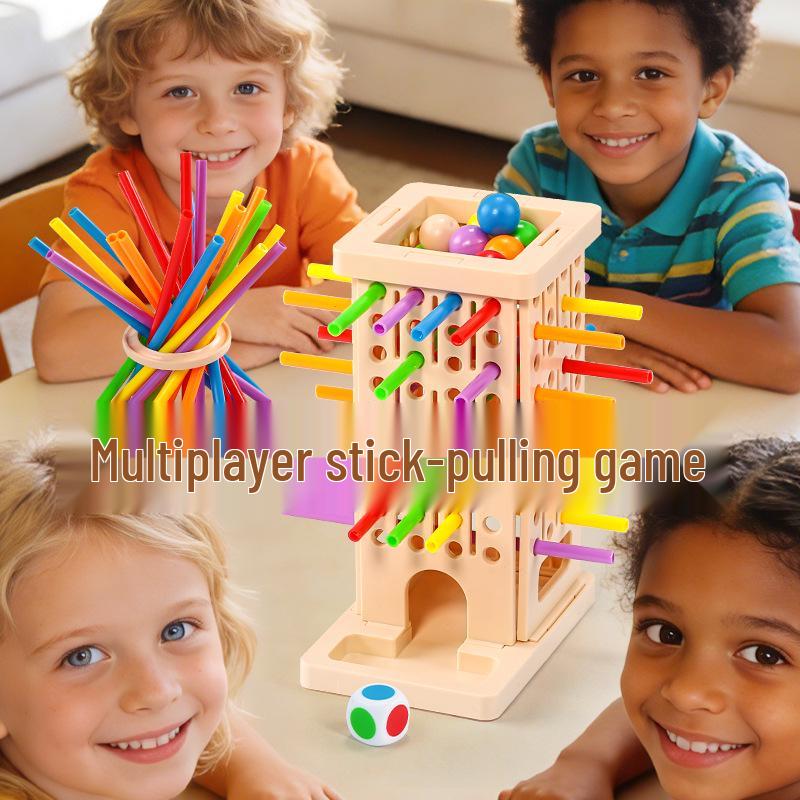 Children's Balance Game: Stick Pulling, Educational Toy for Parent-Child Interaction and Kindergarten Thinking Training
