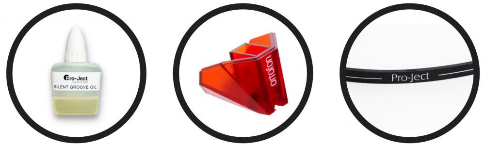 Zestaw konserwacyjny do gramofonów DEBUT Carbon i EVO Pro-Ject Maintenance Set TOP, Pro-Ject