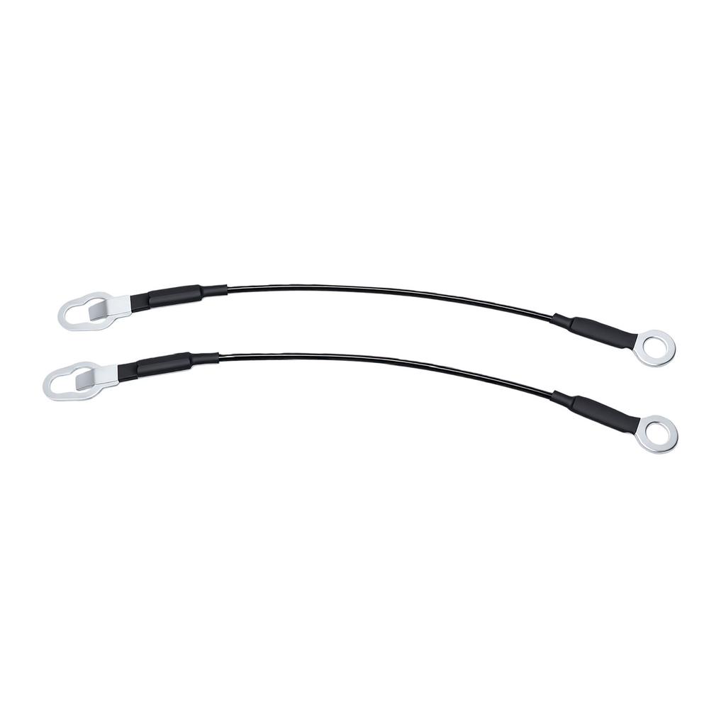 2pcs Tailgate Support Cable Straps Left and Right Replacement for Ford 5L5Z9943052AA 5L5Z9943053AA Tailgate Cable