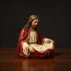 Jewelry Storage Box with Jesus or Virgin Design Religious Tray Compact Multi-Use Faith