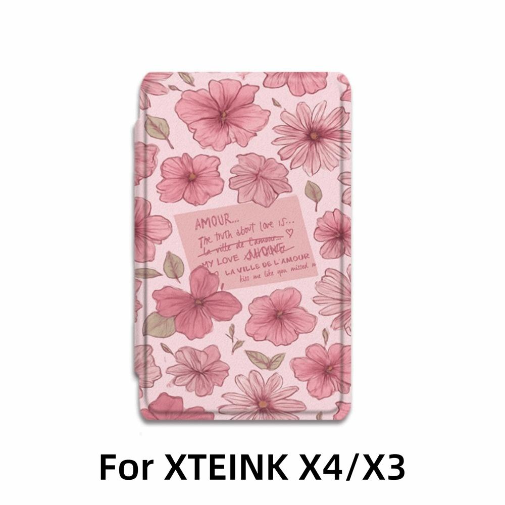 Magnetische Hülle mit PU-Leder-Oberfläche, stoßfeste E-Book-Reader-Schale für XTEINK X4/X3 Reader-Schutz