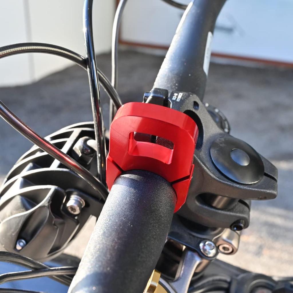 Speedo Relocation Mount,Aluminum Digital Display Relocation Bracket CNC Guard Cover Repositioning Tool for Sur Ron X/S Light Bee for Segway X260 X160