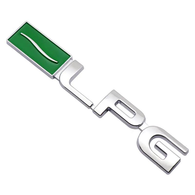 AABJZ1 3D Metal LPG ECO Logo Car Refit Emblem Door Sticker Badge Car Body Decor Sticker Car Styling For Chevrolet Cruze Malibu