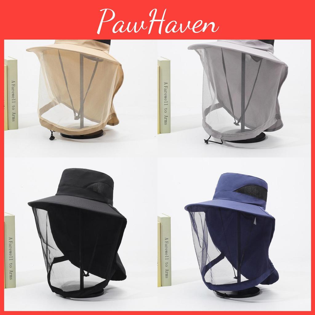 Fishing Summer Hat With Mesh Face Mask And Sun Protection For Adventures Outdoor