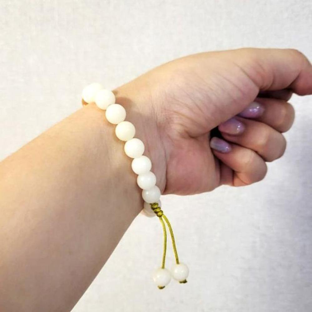 

[Onoma] Onm Fashion Buddhist Bodhi Tree Rosary Beads, 12mm Obsidian (39914706)