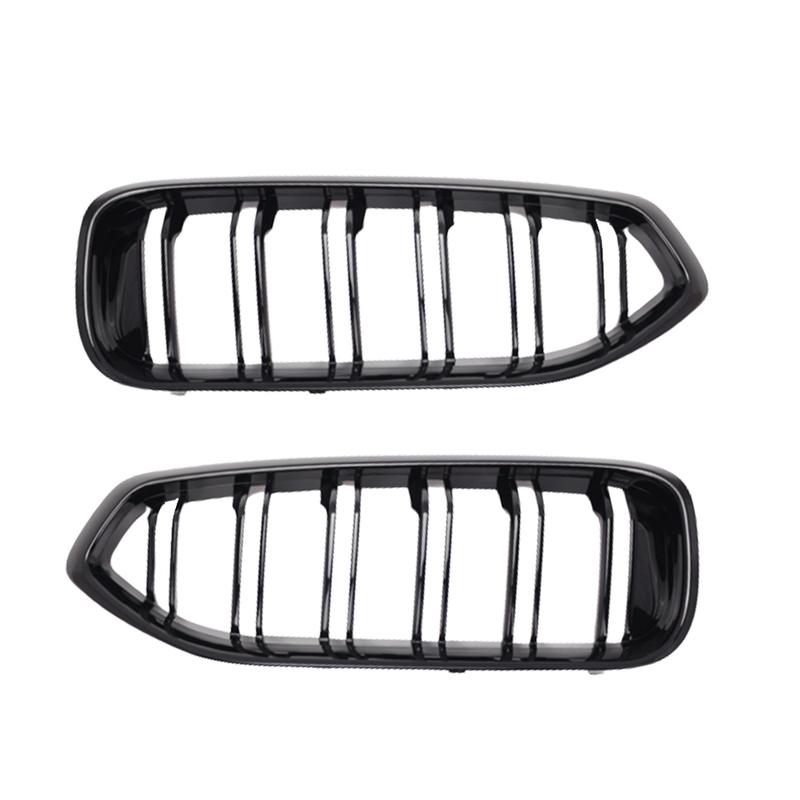 2PCS Car Kidney Hood Radiator Grille Diamond Styling Front Bumper Racing Grills For BMW Z4 G29 - 51138091295 51138091296