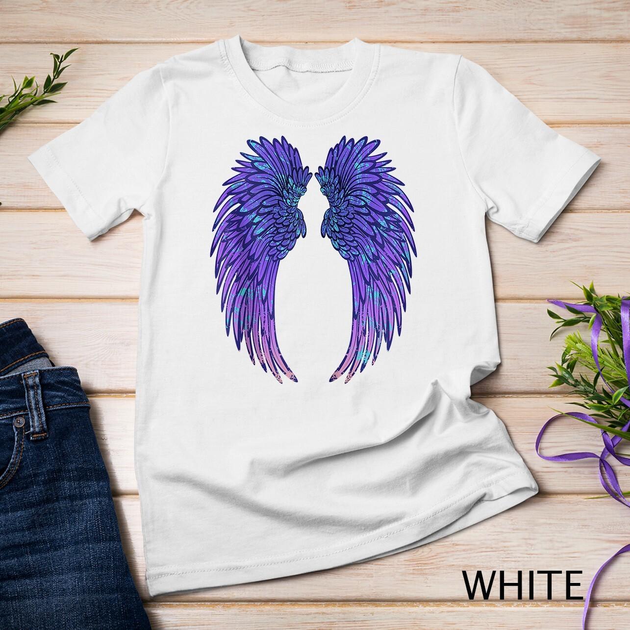 Angel Wings Eagle Wings Broken Wings Wild Wings On The Wings Unisex T-Shirt Mens Womens Tees Top 4XL