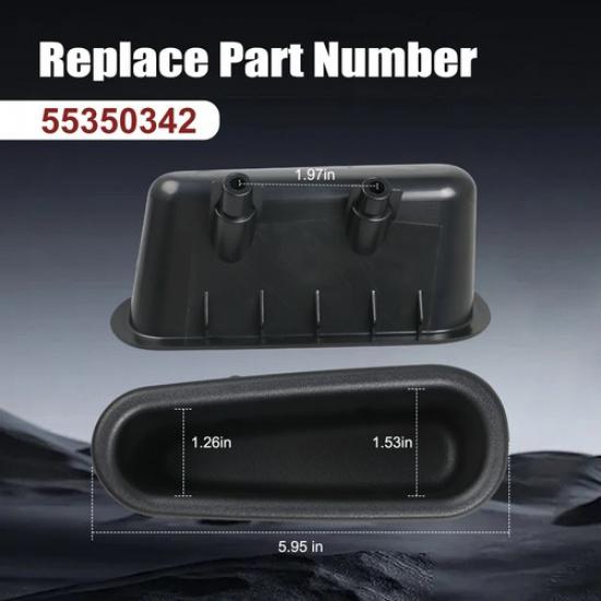 Front Right Interior Door Panel Pull Handle Cup for 1998-02 Dodge Ram 2500 Truck