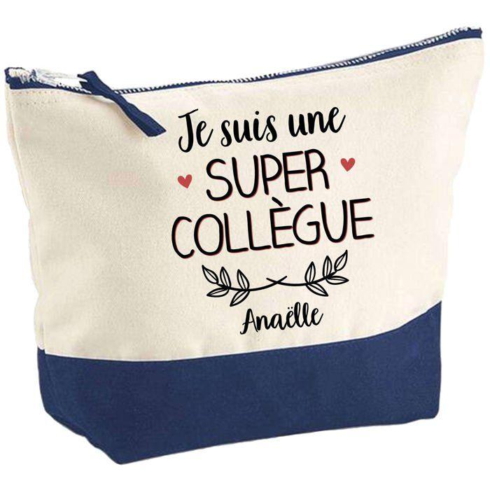 Trousse de maquillage - PLANETEE - Anaëlle Super Collègue - Grand format - Coton - Impression HD