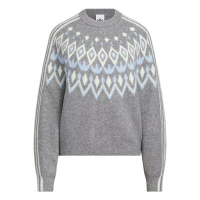Originals Fair Isle Sweatshirt Knitted Loose Sports Striped Sweater Women Sweaters KS5964