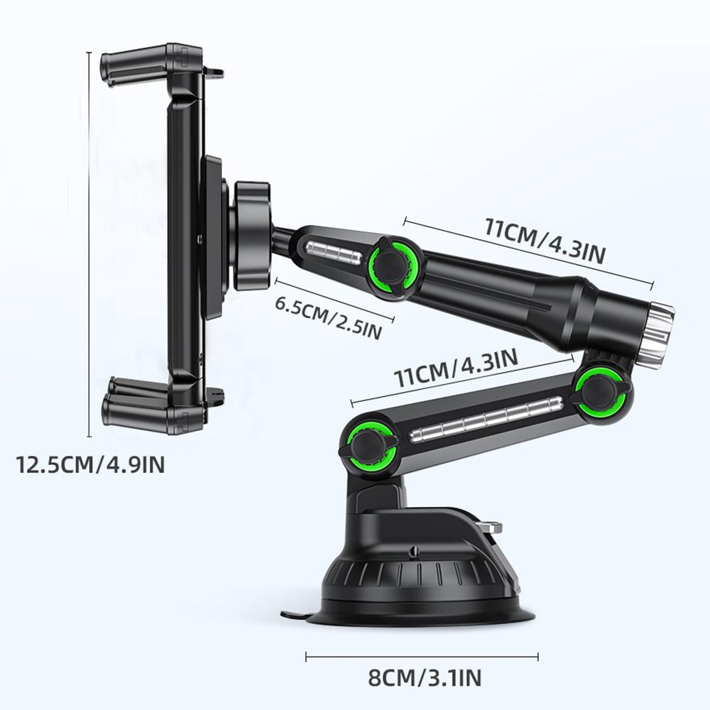 XP039PAD Saugfuß Autohalterung Verstellbarer LKW Bus Fahrzeug Telefon Tablet Ständer