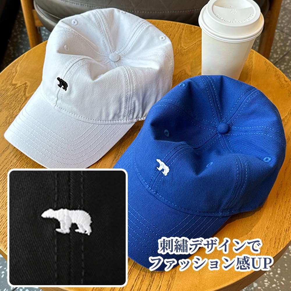 Cap Large Size Hat Animal Embroidery Design Breathable Quick Drying Big Size Sunshade Hat Baseball Cap UV Protection For [KOZMOZ] 60-63cm Men's