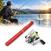 Mini Fishing Rod Reel Combo Telescopic Fishing Rod Kit Spinning Reel Combo Kit  for New Anglers
