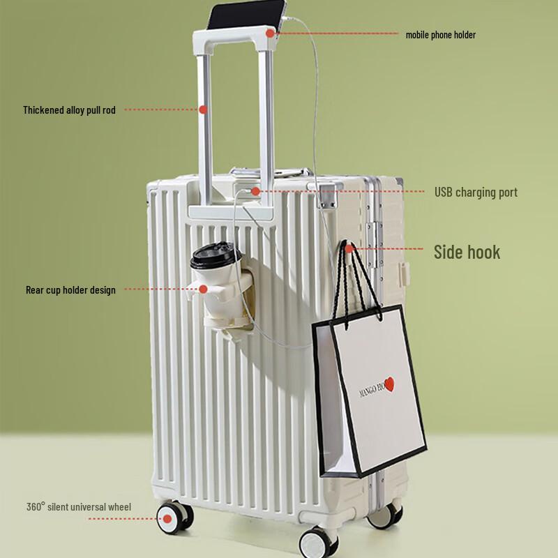 Moncalony MK04 Aluminum Frame Luggage 26 inch
