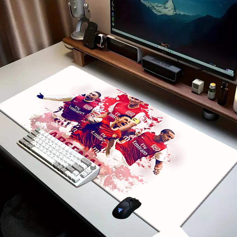 Arsenal Jubelmoment Mauspad Schreibtischmatte, Gaming-Mauspad Mauspad, Tastaturmatte, Robuste rutschfeste Gummiunterseite, Geschenk