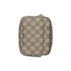 Gucci GG Supreme Mini Backpack, Beige Ebony Canvas Brown Leather Trim Gold Hardware, Men's Backpacks for Daily Shopping Travel 725654-92TCG-8563