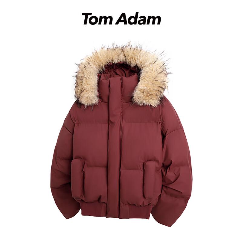 

Мужская ретро куртка с капюшоном и набивкой TOM ADAM 3XL