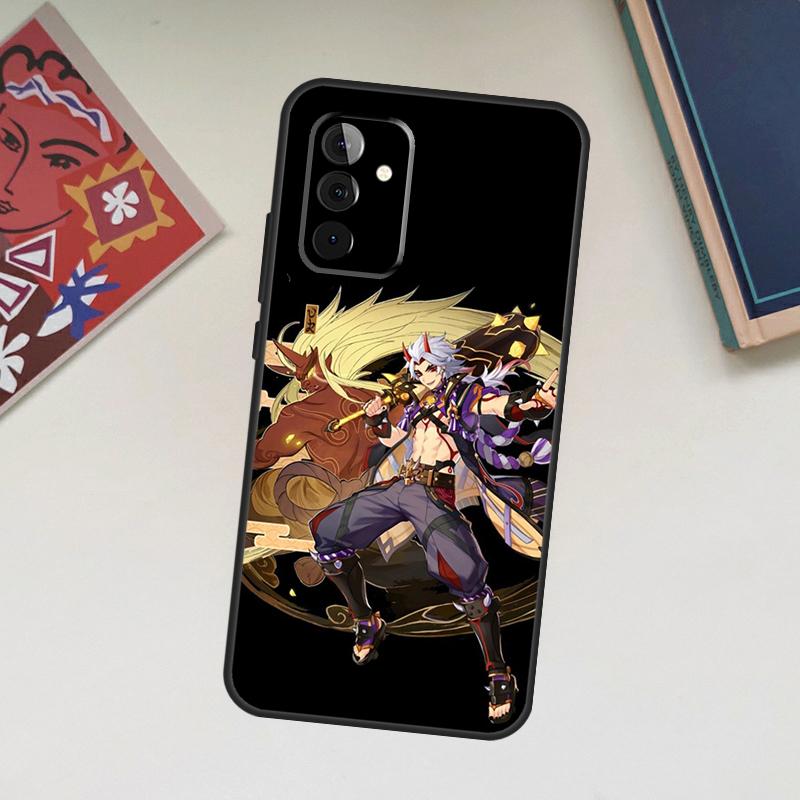 Genshin Impact Arataki Itto Case For Samsung Galaxy A12 A22 A32 A52 A14 A24 A34 A54 A53 A33 A13 A15 A25 A71 A51 Cover