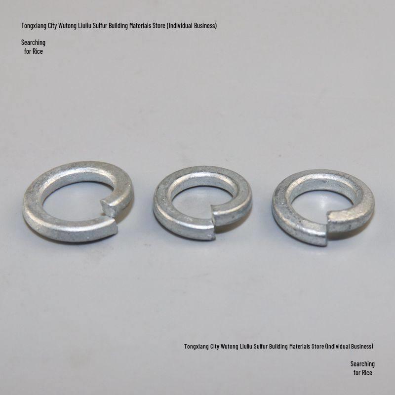 Hot-Dip Galvanized Anti-Loosening Spring Lock Washer