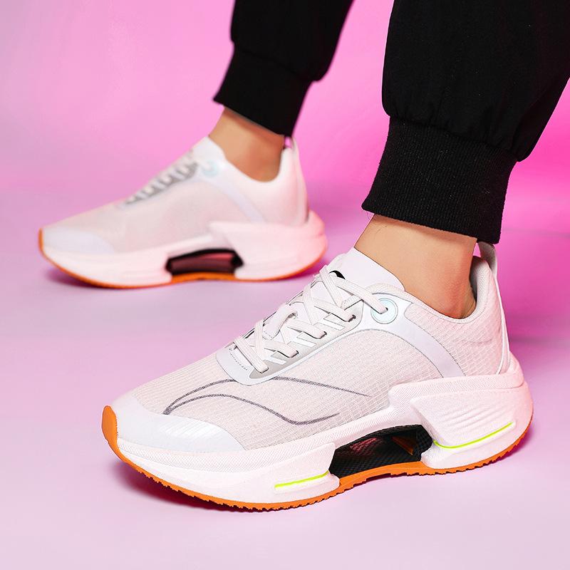 Outdoor Sports Running Shoes Popcorn Sole Shoes Domestic Fly-woven Breathable Running Shoes Summer