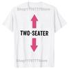 T-shirt Grafiche Cotone Streetwear Manica Corta Due Posti Papà Adulto Umorismo Regali Estivi T-shirt Due Posti Uomo
