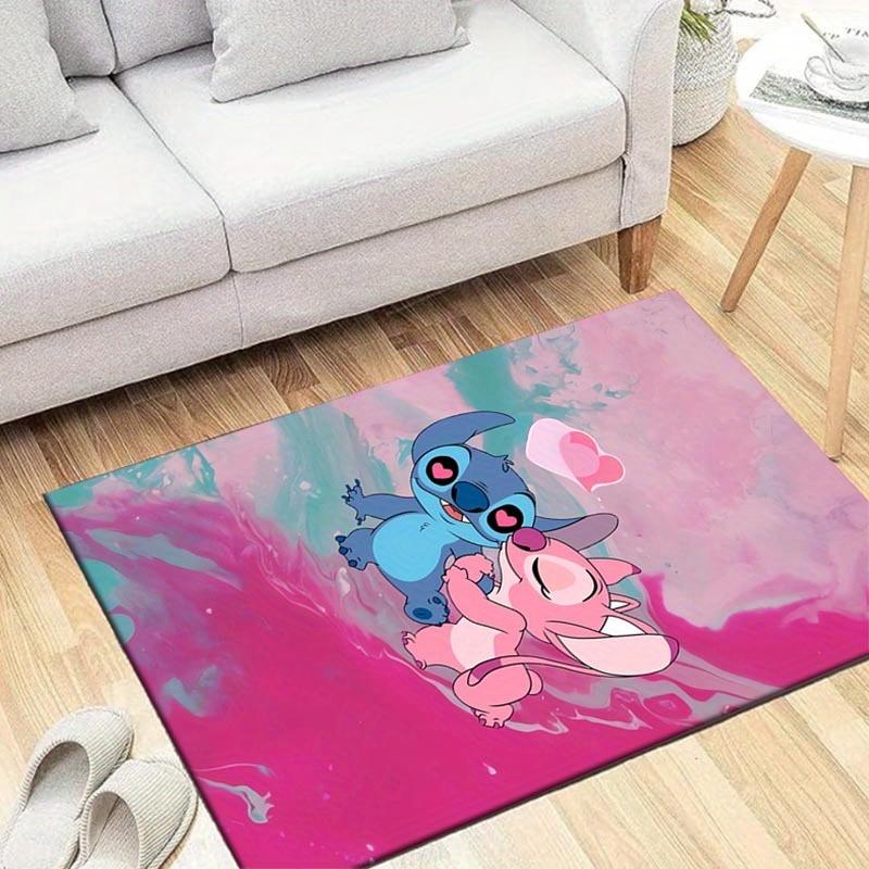 

1pc Stitch Pattern Area Rug Soft Flannel Floor Mat for Living Room,Office,Bedroom and Carpet 60cm by 90cm