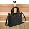 Princess Banny 2024 Embroidered Denim Lady Di Bag - Versatile Women's Shoulder & Crossbody Bag