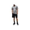 Jordan Sports Cotton Soft Dry Comfortable Short Sleeve T-Shirt Men Tops Granite-Gray FZ1928-073