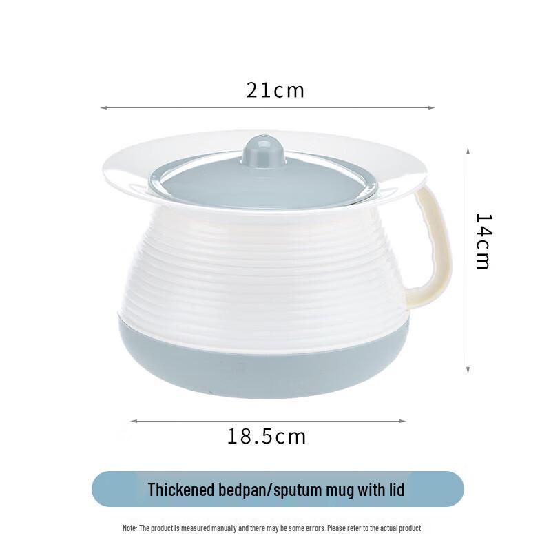 Tragbarer Haushalts Töpfchen Urinal mit Deckel